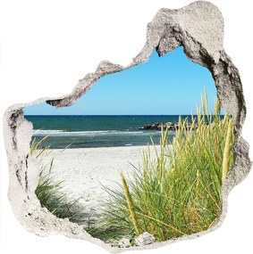 naklejka fototapeta 3D widok Nadmorskie wydmy