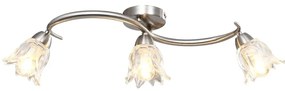 Lampa listwa sufitowa ze szklanymi kloszami - 3X EX208 E4-M32