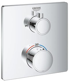 GROHE 24080000 - Termostatyczna bateria wannowa GROHTHERM, chrom błyszczący