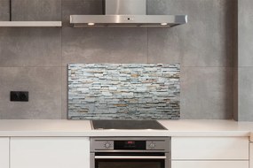 Szkło do Kuchni na Ścianę Wyrazista Struktura Kamienia