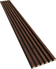 Akustyczne panele lamelowe 2 szt. orzech N1-L25