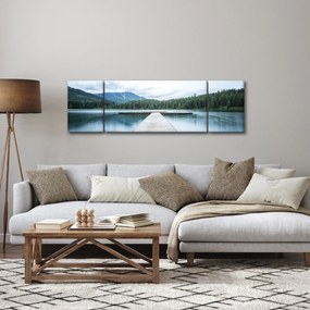 Obraz - Patrząc z molo (170x50 cm)
