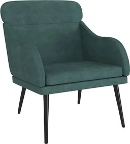 Elegancki ciemnozielony fotel wypoczynkowy B3-P01