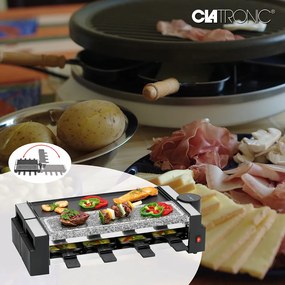 Clatronic RG 3678 grill raclette 2w1