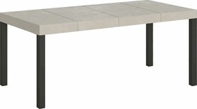 Stół rozkładany 90/246x90 cm Everyday Premium nogi kaszmir antracyt