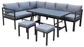 YORK SET - ogrodowy aluminiowy zestaw wypoczynkowy