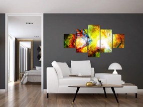 Obraz - Kosmiczny motyl (125x70 cm)