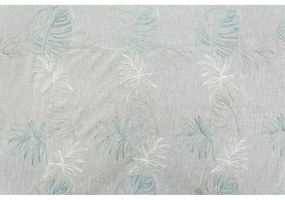 Biało-niebieska firanka 140x260 cm Cybele – Mendola Fabrics