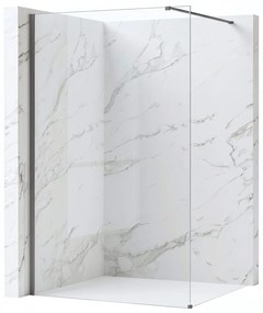 Kabina prysznicowa Walk-In Rea Flexi Transparent / Tytan 140