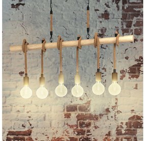 Eglo 43319 - Żyrandol na łańcuchu YOUNGSTOWN 6xE27/40W/230V