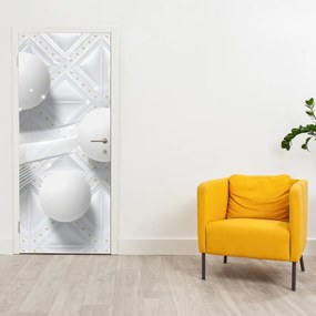 Fototapeta na drzwi - Abstrakcyjna kula (95x205cm)