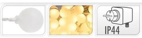 Zewnętrzne oświetlenie LED String lights,  80 żarówek