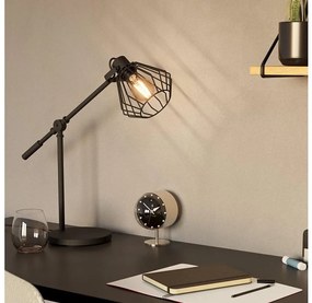 Eglo 99019 - Lampa stołowa TABILLANO 1 1xE27/40W/230V