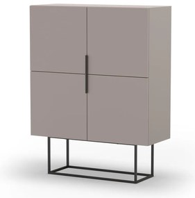 Szarobeżowa szafka 100x130 cm Titan – Marckeric