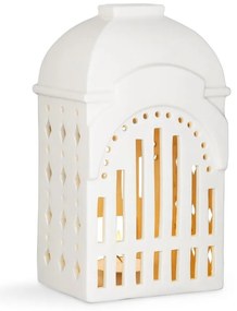 Biały ceramiczny świecznik Kähler Design Urbania Lighthouse Tivoli