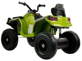 Quad na akumulator bdm0906 pompowane koła  zielony