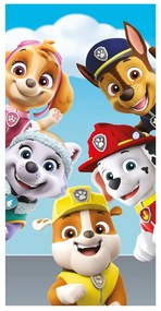 Bawełniany ręcznik dziecięcy 70x140 cm Paw Patrol – Jerry Fabrics