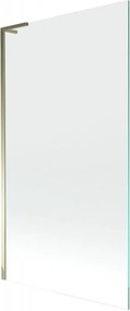Mexen Next L parawan nawannowy 1-skrzydłowy 100 x 150 cm, transparent, złoty - 895-100-000-03-00-50