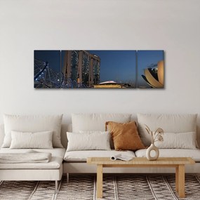 Obraz nowoczesnej metropolii (170x50 cm)