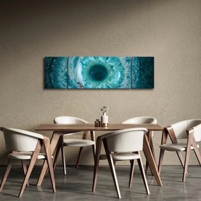 Obraz morza z łódką (170x50 cm)