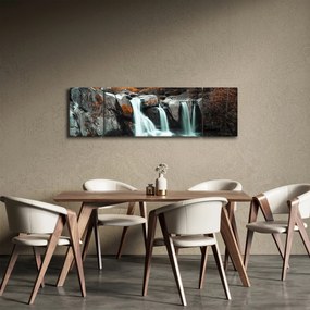 Obraz - Wodospady (170x50 cm)