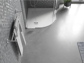 Mexen Bert brodzik półokrągły SMC 80 x 80 cm, biały - 4KR108080