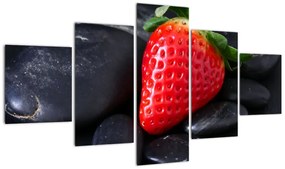 Obraz truskawki (125x70 cm)