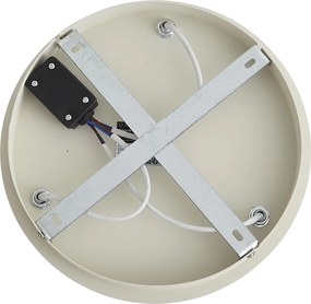 Nowoczesny reflektor wpuszczany beżowy 3-źródła światła IP44 - Ducha