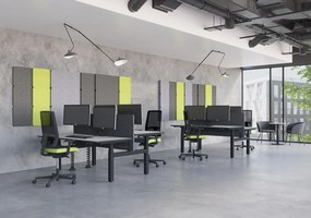 Krzesło do biura X-Line Swivel Chair Mesh, zgodne z normą BHP
