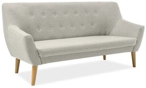Kremowa 3-osobowa sofa AMBER