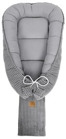 Szary kokon dla niemowląt 55x83 cm – Meowbaby