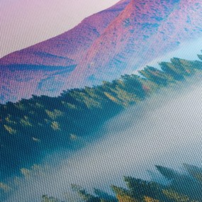 Obraz - Panorama 2 (z zegarem) (90x30 cm)