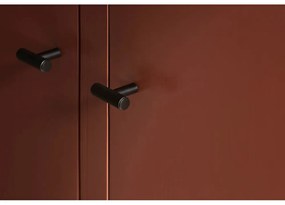 Ścienne metalowe haczyki w kolorze mosiądzu zestaw 2 szt. Rof – Blomus