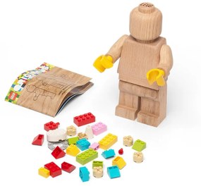 Dziecięca figurka z drewna dębowego LEGO® Wood