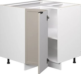 Szafka narożna greybeige 80.5x60x82 fame-line