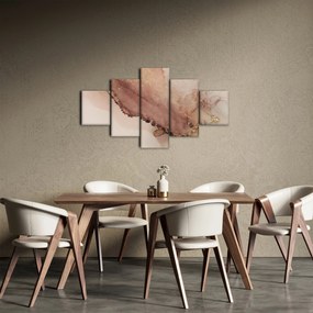 Obraz - Złoty brokat (125x70 cm)