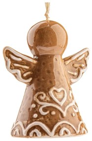 Ozdoba świąteczna ceramiczna 7 cm Angel – Dakls