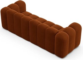 Pomarańczowa sofa 228 cm Lupine – Micadoni Home
