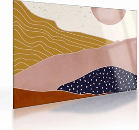 Obraz na szkle - Spacefrog design mountain N⁰3 (70x50 cm)
