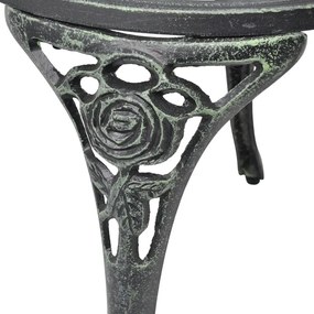 Zestaw metalowych krzeseł ogrodowych Safari - zielony