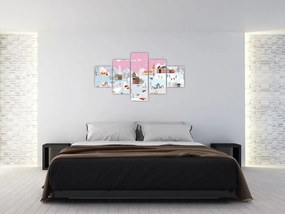 Obraz - Magiczna zima (125x70 cm)