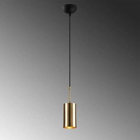 Lampa wisząca Kem - 6396, złota-czarna