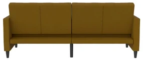 Żółta rozkładana sofa 86 cm Celine – Støraa