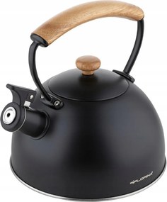 Florina Nierdzewny czajnik Natura Line 1,8 l, czarny