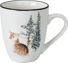 Kubek porcelanowy Winter Fawn, 320 ml