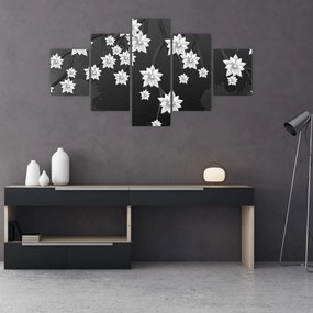 Obraz - Kwiaty na gałęziach (125x70 cm)