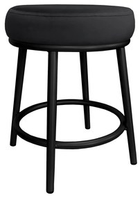 Taboret Ben noga metalowa czarna MG19