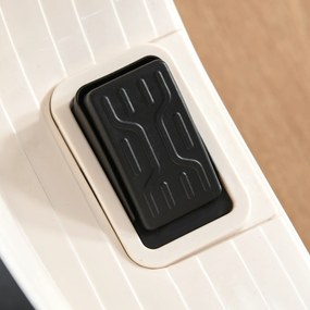 VESPA elektryczny motocykl dla dzieci Biały pojazd dla maluchów 3-6 lat Zabawka na akumulator | Aosom PL