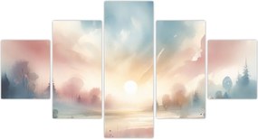 Obraz - Elegancki krajobraz (125x70 cm)