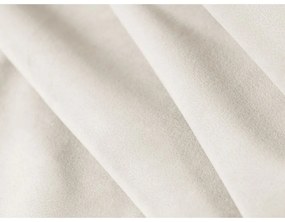 Beżowy aksamitny narożnik Vanda – Mazzini Sofas